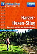 WF Harzer-Hexen-Stieg: Quer durch den Harz und über den Brocken, 100 km, Wanderführer und Karte 1 : 35 000, wasserfest, GPS-TRacks-Download