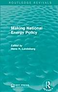 Making National Energy Policy