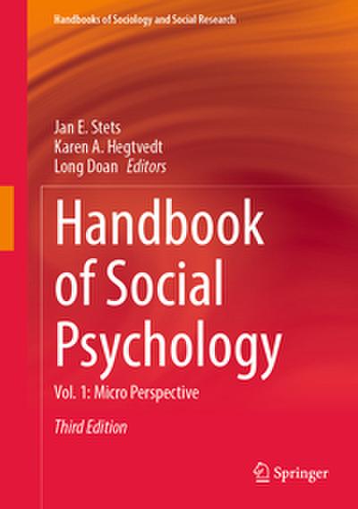 Handbook of Social Psychology
