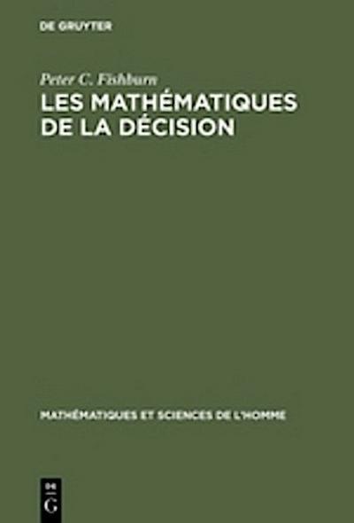 Les mathématiques de la décision
