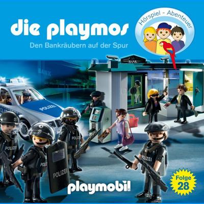 Die Playmos - Den Bankräubern auf der Spur, 1 Audio-CD