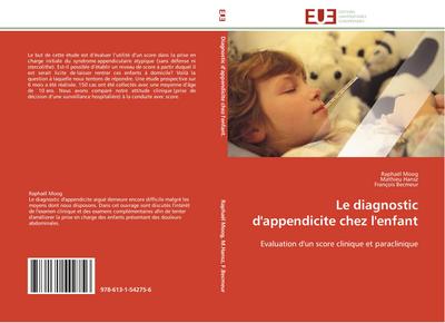 Le diagnostic d’appendicite chez l’enfant