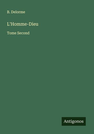L’Homme-Dieu