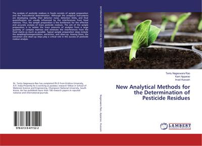 New Analytical Methods for the Determination of Pesticide Residues