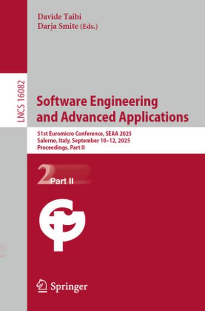 Software Engineering and Advanced Applications