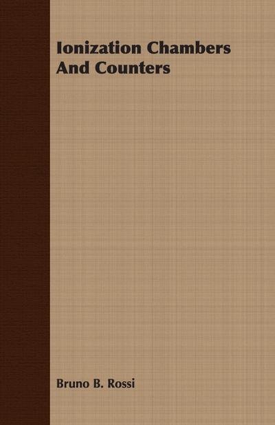 Ionization Chambers And Counters