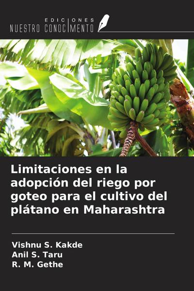 Limitaciones en la adopción del riego por goteo para el cultivo del plátano en Maharashtra