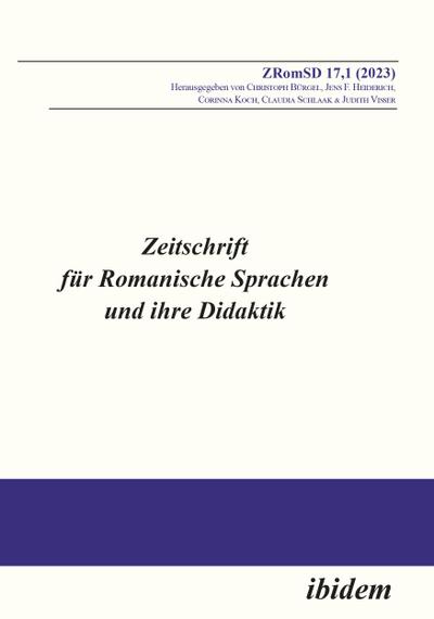 Zeitschrift für Romanische Sprachen und ihre Didaktik