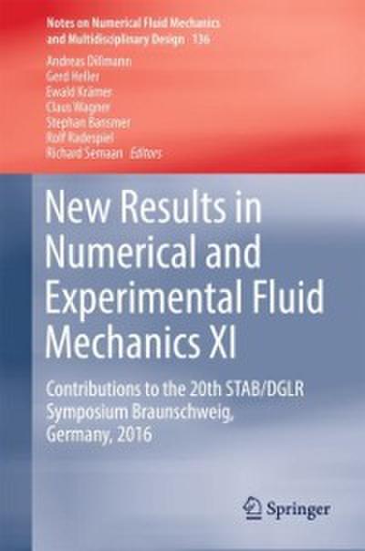 New Results in Numerical and Experimental Fluid Mechanics XI