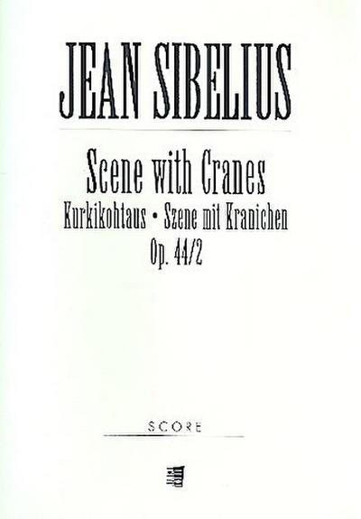 Scene with Cranes op.44,2for 2 clarinets, timpani and strings