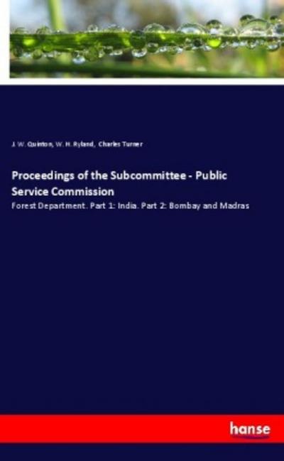 Proceedings of the Subcommittee - Public Service Commission