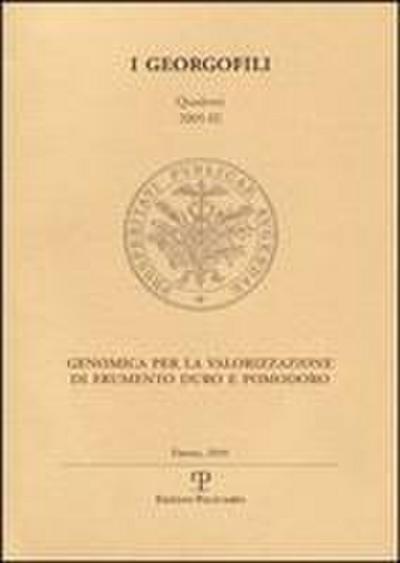 Genomica Per La Valorizzazione Di Frumento Duro E Pomodoro