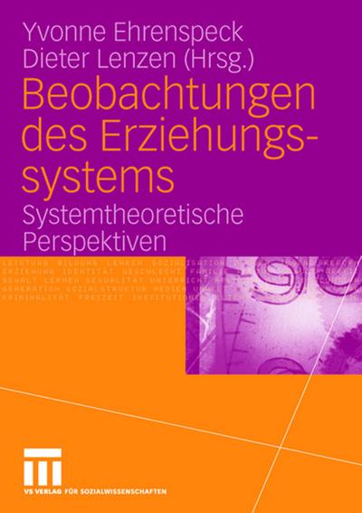 Beobachtungen des Erziehungsystems