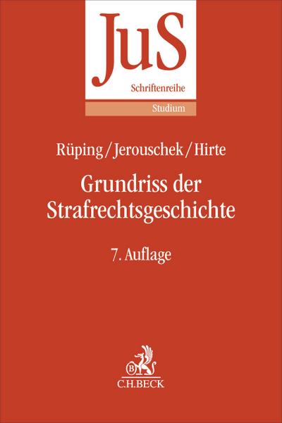Grundriss der Strafrechtsgeschichte