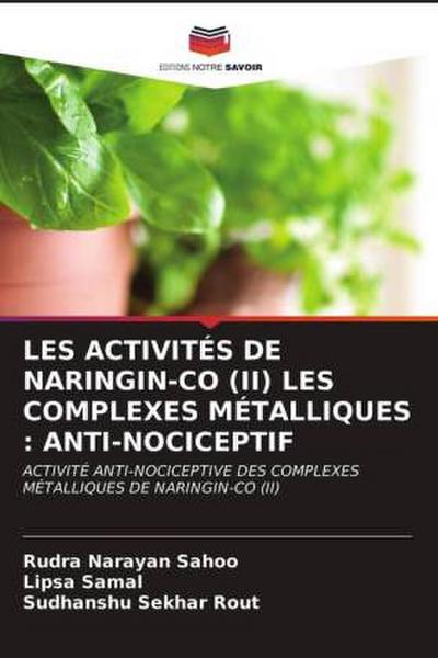 LES ACTIVITÉS DE NARINGIN-CO (II) LES COMPLEXES MÉTALLIQUES : ANTI-NOCICEPTIF