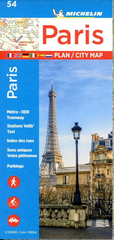 Paris - Michelin City Plan 54