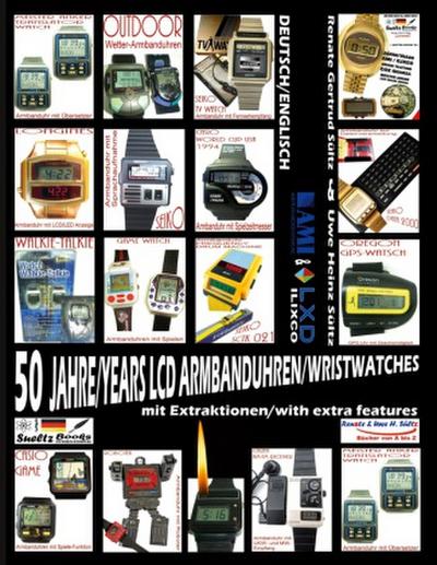 50 Jahre/Years LCD Armbanduhren/Wristwatches