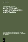 Proceedings / Anglistentag 1995 Greifswald