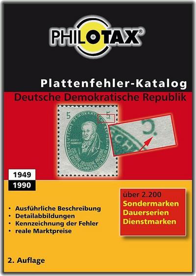 Plattenfehler-Katalog Deutsche Demokratische Republik 2014/2015