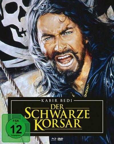 Der schwarze Korsar, 1 Blu-ray + 2 DVD