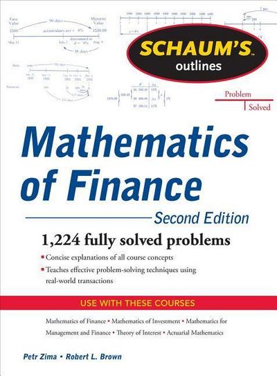 Schaum’s Outline of Mathematics of Finance, Second Edition