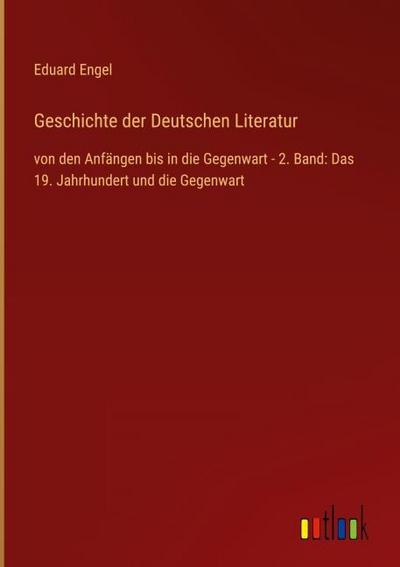 Geschichte der Deutschen Literatur