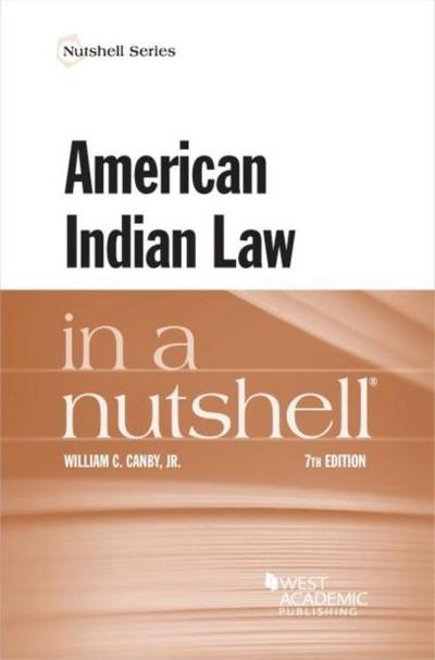 Jr., W: American Indian Law in a Nutshell