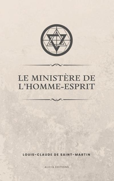 Le ministère de l’Homme-Esprit
