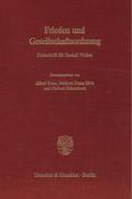 Frieden und Gesellschaftsordnung.