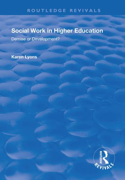 Social Work in Higher Education