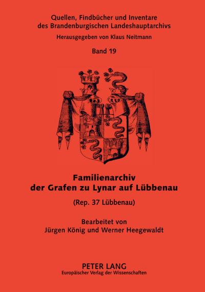 Familienarchiv der Grafen zu Lynar auf Lübbenau