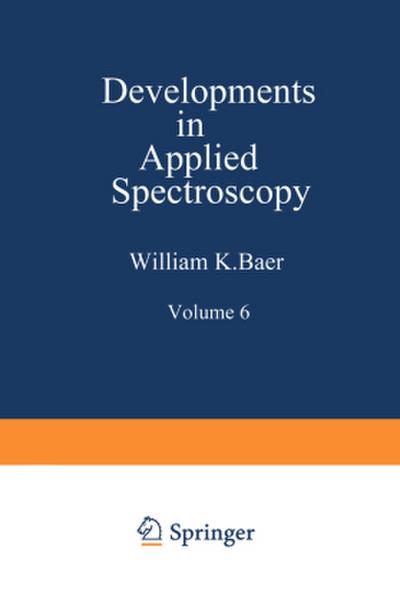 Developments in Applied Spectroscopy