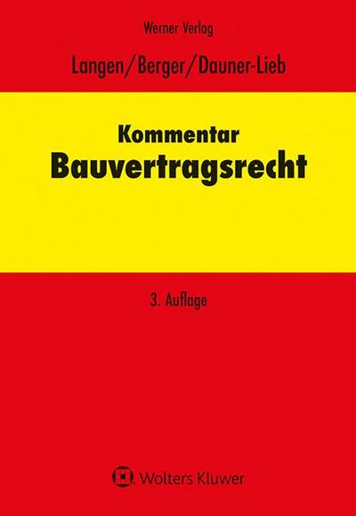 Kommentar zum Bauvertragsrecht