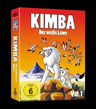 Kimba, der weiße Löwe - DVD-Box, 5 DVD