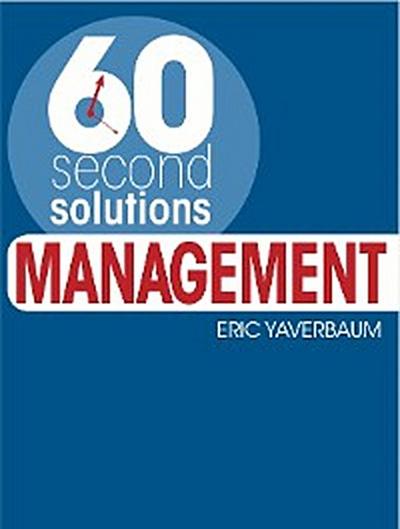 60 Second Solutions: Management
