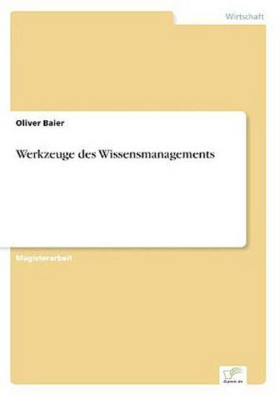 Werkzeuge des Wissensmanagements