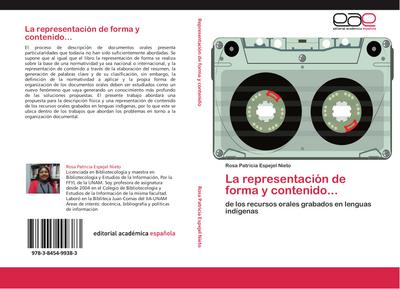 La representación de forma y contenido...