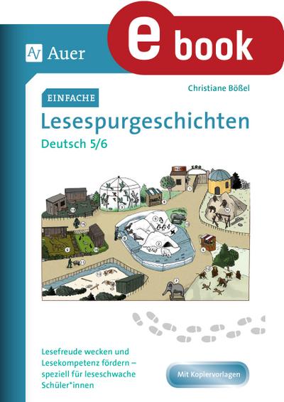 Einfache Lesespurgeschichten Deutsch 5-6