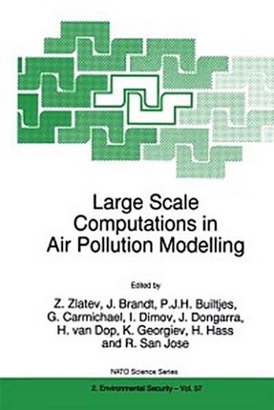 Large Scale Computations in Air Pollution Modelling
