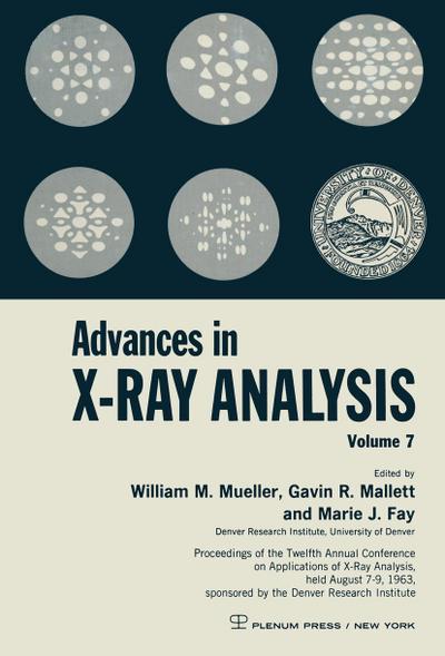 Advances in X-Ray Analysis