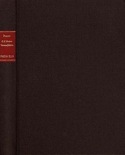 Forschungen und Materialien zur deutschen Aufklärung / Georg Friedrichs Meiers "Vernunftlehre"