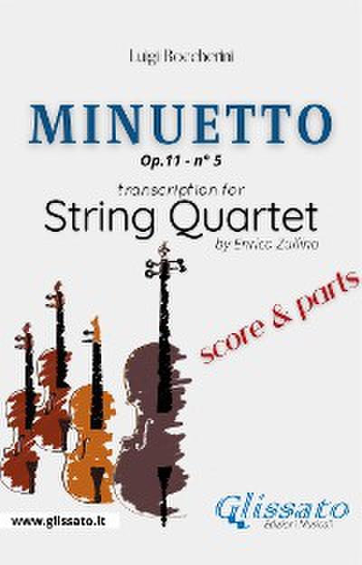Minuetto (Boccherini) - String Quartet score & parts