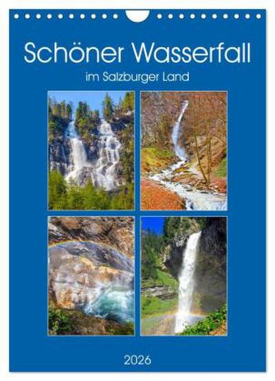 Schöner Wasserfall (Wandkalender 2026 DIN A4 hoch), CALVENDO Monatskalender