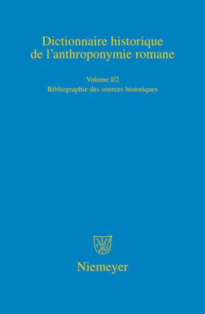 Bibliographie des sources historiques