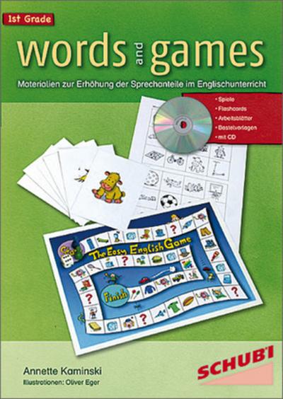 Words and Games 1st Grade, m. CD-ROM