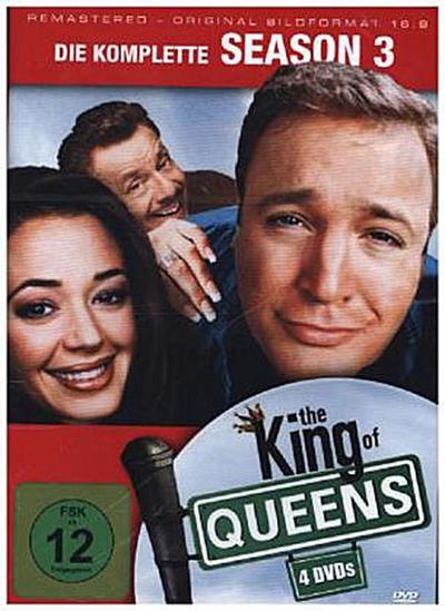 The King of Queens. Staffel.3, 4 DVDs