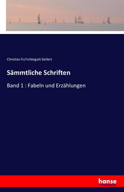 Sämmtliche Schriften