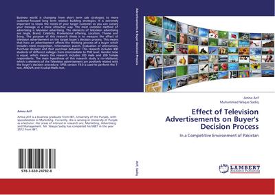 Effect of Television Advertisements on Buyer’s Decision Process