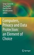 Computers, Privacy and Data Protection: an Element