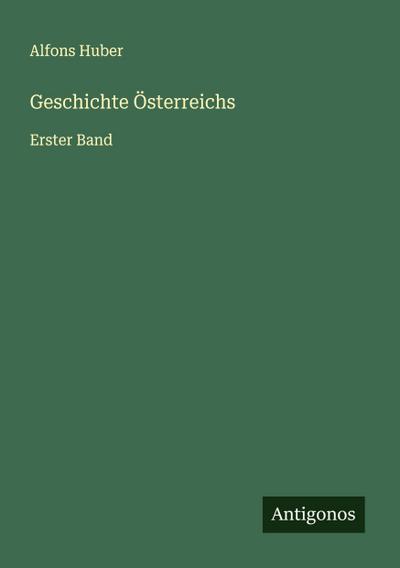 Geschichte Österreichs
